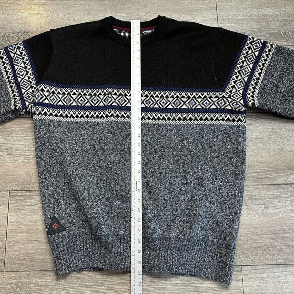 Point Zero Size XXL Shirt Pullover Gold Black Label Button Gray Black Blue - Picture 5 of 6